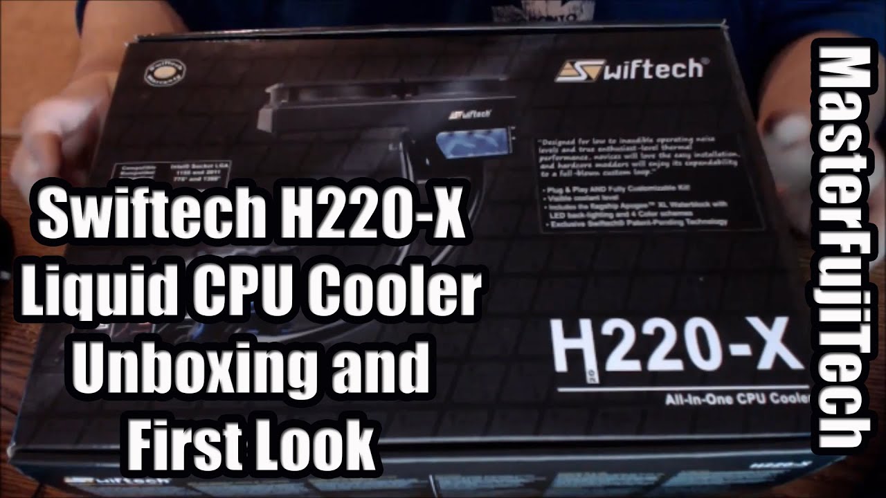 MasterFujiTech H220x Unboxing
