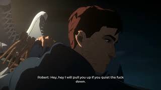 Dispatch - Episode 1 Pivot: Robert Talks To Goon "I Love My Dad" "Pull Him Back" | Interrogate Scene