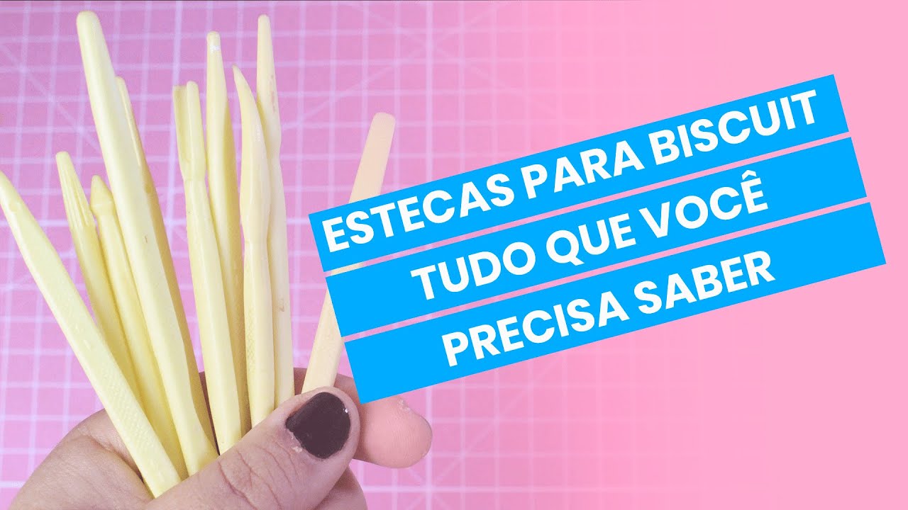 Estecas Para BISCUIT, isso é Tudo Que Você Precisa Saber | Aula de Biscuit Para Iniciantes 