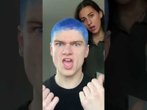 Dyeing Kisses On My Head 