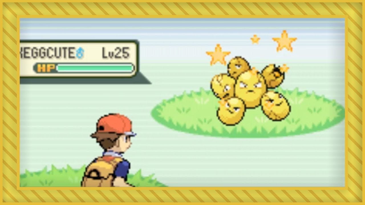 entusiasme I de fleste tilfælde ufravigelige LIVE] Shiny Exeggcute after 534 REs in LeafGreen's Safari Zone + Colosseum  showcase/evolutions - YouTube