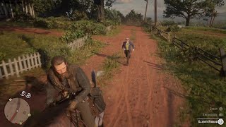 Gavins Friend Started Chasing Me - Rdr2