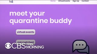 Website helps connect people looking for a friend during the pandemic