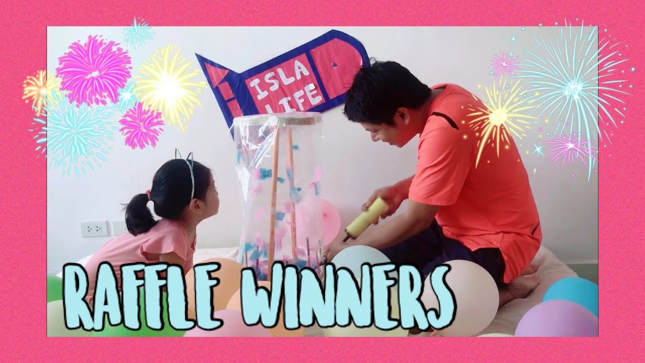 ISLA ANNOUNCES FIRST RAFFLE GIVEAWAY WINNERS!! - YouTube