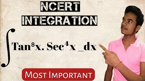 Integral of Tan^8x.Sec^4x.dx. Integration of tan⁸x.sec⁴x dx. #gixtube #ncertmaths #integration #math
