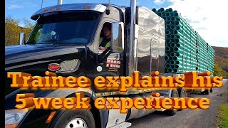 TMC trainee explains his 5 week experience #tmctransportation