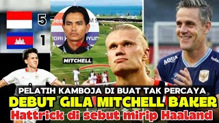 Cambodia Coach Surprised ❗Praises Mitchell Baker #footballnews
