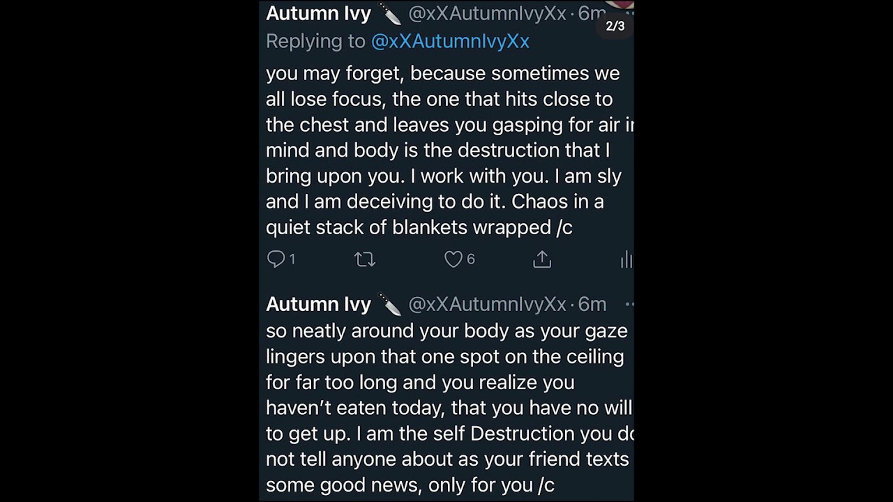 "I am destruction" From The Bone Collector