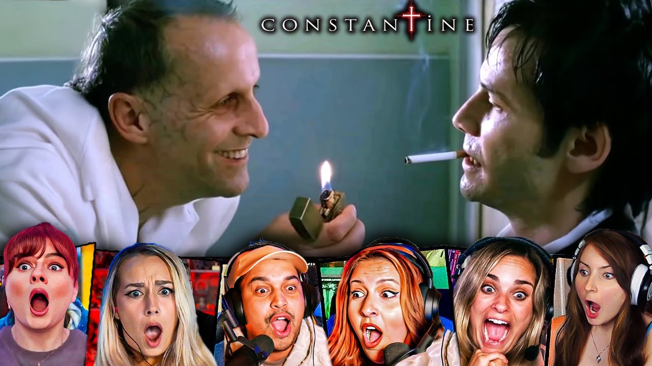 TOP "The Sacrifice" Reactions! Constantine (2005) Movie Reaction *First Time Watching*