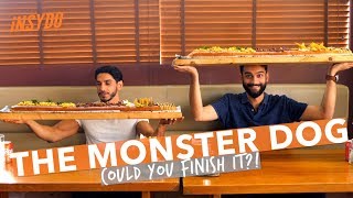 2.7 Kg, 5,500 Calories, Meter-Long Monster Hot Dog Challenge In Dubai