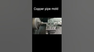 Copper Tube Continuous Casting Mold Production Graphite Mold #castingmold #graphite #shorts