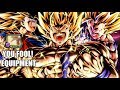 ** LF SSJ GOKU 'YOU FOOL!' EQUIPMENT SHOWCASE! LF SON FAMILY * | ** DRAGON BALL LEGENDS DB LEGENDS *