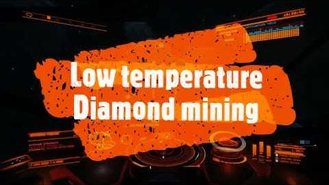 Elite Dangerous asteroid mining for Low temperature diamonds