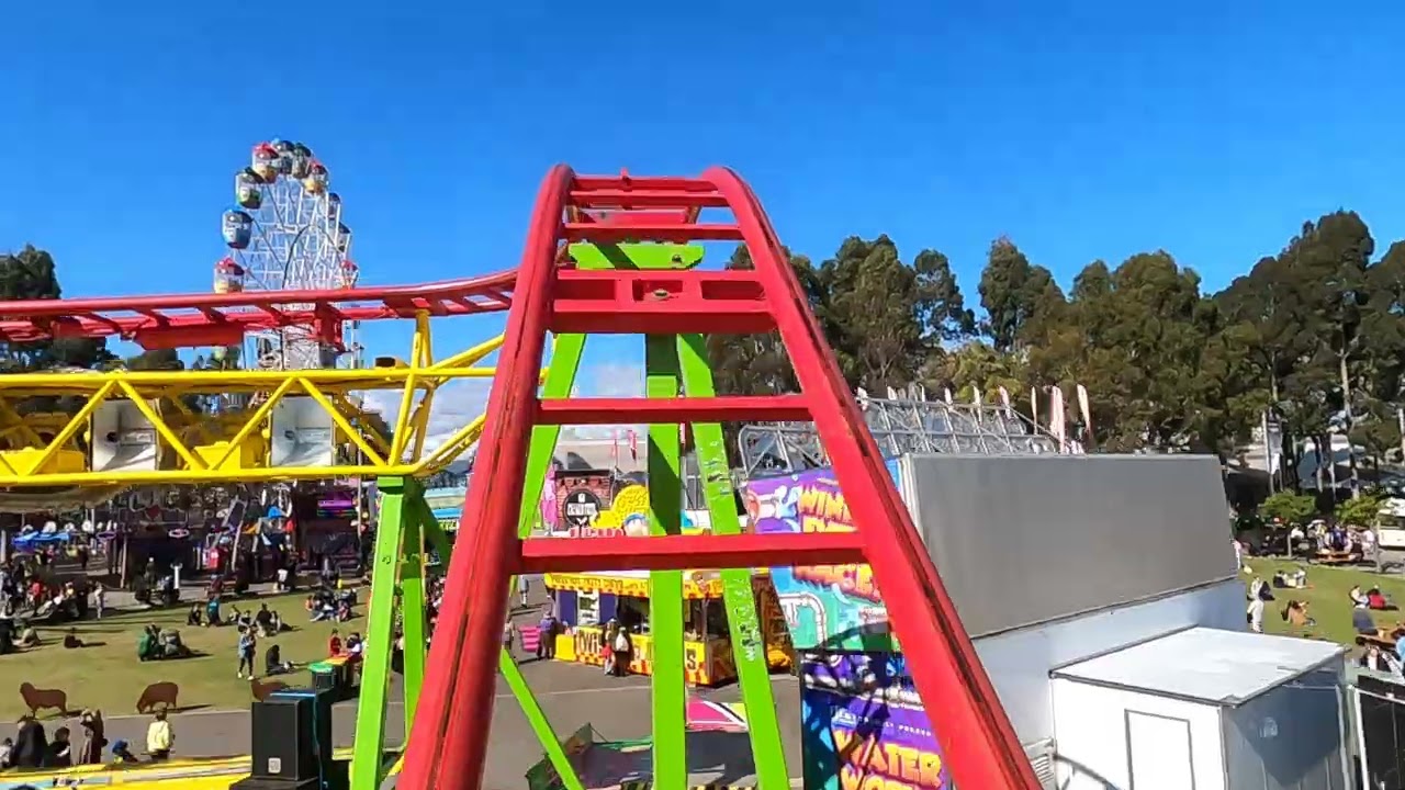 2025 Royal Adelaide Show - Crazy Coaster On-Ride POV