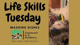 Life Skills Tuesday | Practical Life | Chores | Washing Dishes