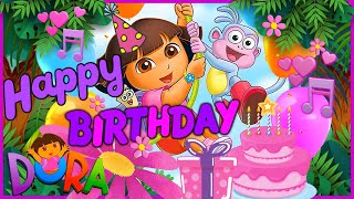 Happy Birthday Dora the Explorer | Dora the Explorer Birthday Song | Dora the Explorer | Kids Songs