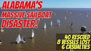MASSIVE STORM hits Sailboat Race in Mobile Alabama - Ep 304 - Lady K Sailing