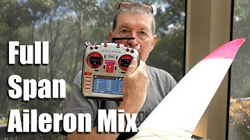 Full span aileron mix -TX16S OpenTX