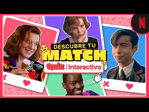 Tu pareja ideal de Netflix | Quiz interactivo Encuentra tu pareja ideal con este test
