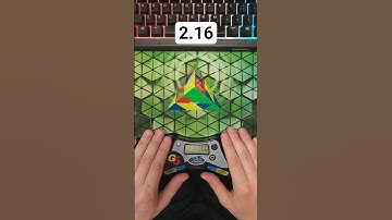 Pyraminx Solve of the Day 7/7 - 2.16 #rubikscube #pyraminx #cubing #speedcubing #puzzle #shorts