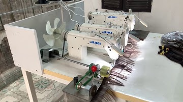 [ HSM MACHINE ] Bàn giao máy may tóc 3 đầu Juki cho khách Salon tóc