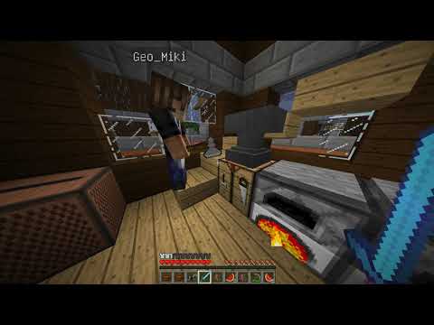 Minecraft ზომბი აპოკალიფსი დანგრეული ქალაქი Geo Miki-სთან ერთად EP 1 ))