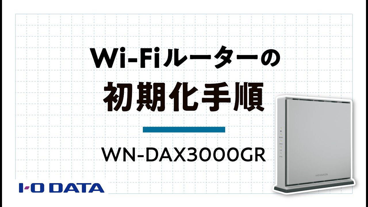 WN-DAX3000GR | Wi-Fi（無線LAN）ルーター | IODATA アイ・オー