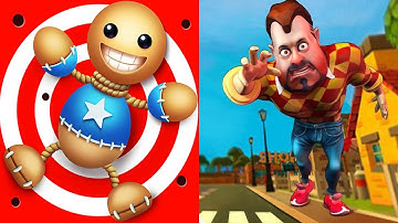 Dark Riddle vs Kick The Buddy : Gameplay Walkthrough ( Android/IOS )