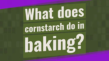 Is cornstarch a binding agent?