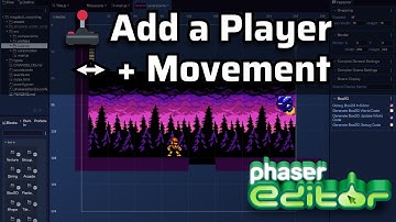 Phaser Editor v4: Adding a Player Character and Basic Movement