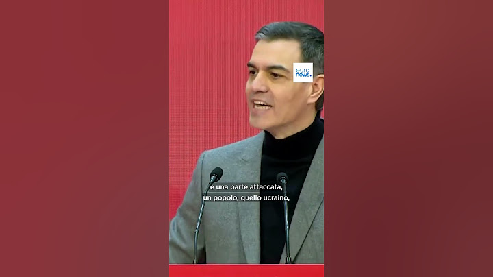 Sánchez: "Solo l'Europa saprà come prendersi cura dell'Europa"