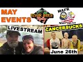 James Pax Benefit and Events this Summer!
