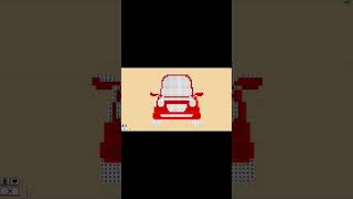 Red Car Emoji Pack Coloring Pixels
