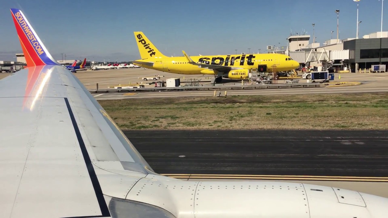Southwest Airlines Flight from Atlanta to Orlando YouTube