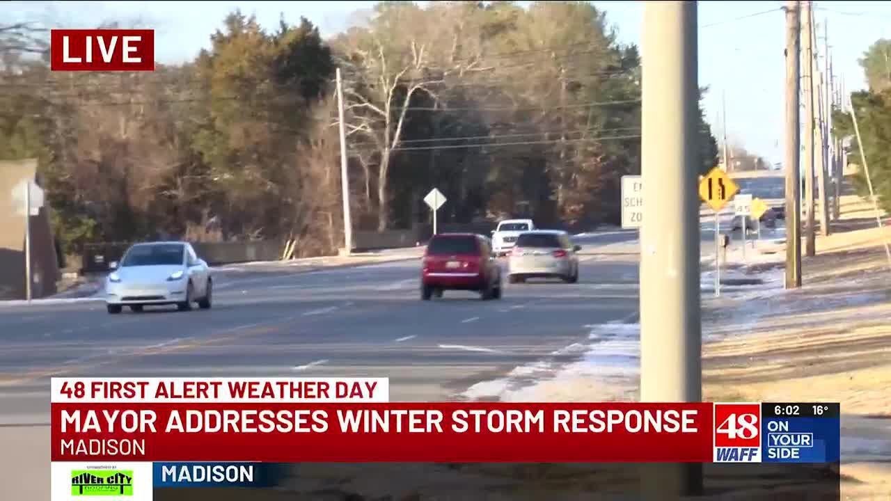 Madison mayor Paul Finley addresses wintry weather concerns YouTube