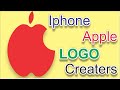 How to make an apple logo like Apple || How to create I phone apple  logo design in Corel draw cdr