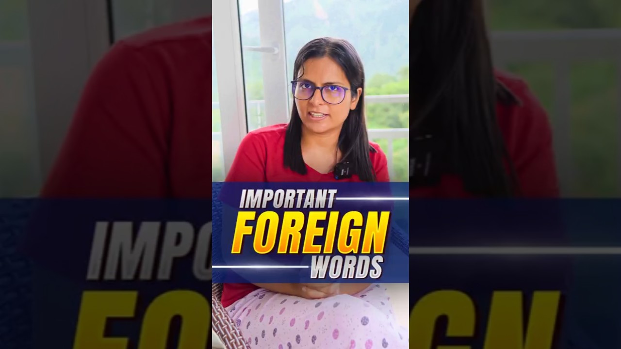 Most Important Foreign Word Series | Bon | English | Nimisha Bansal