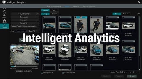 🔍 How to Search NVR Recordings Using Intelligent Analytics | AI-NVR with S-Series Camera
