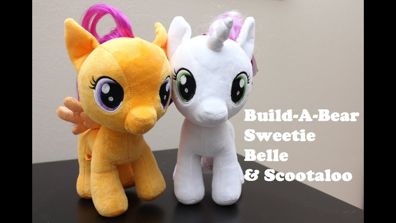 My Little Pony - Build-A-Bear Sweetie Belle & Scootaloo 