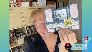 Bridge Card Tutorial using Color & Contour stamp set