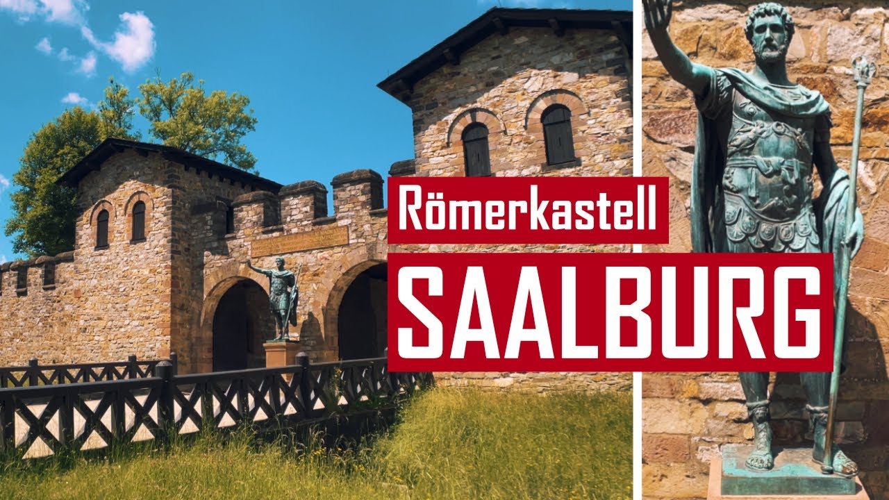 Römerkastell Saalburg bei Bad Homburg am Limes - auf den Spuren der Römer | 4k