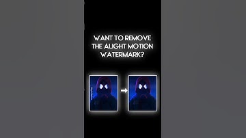 How to Remove Alight Motion Watermark #alightmotion #alightmotiontutoral