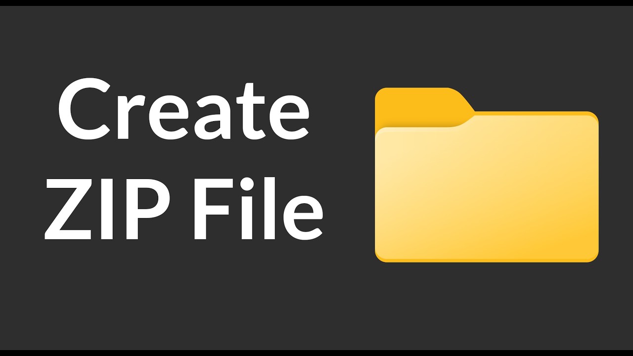 How to Create ZIP File on PC (Windows) | How to Make ZIP Files on PC ...