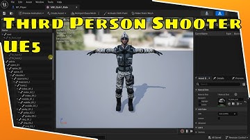 Unreal Engine 5 Tutorial - Getting Started- Third Person Shooter #1