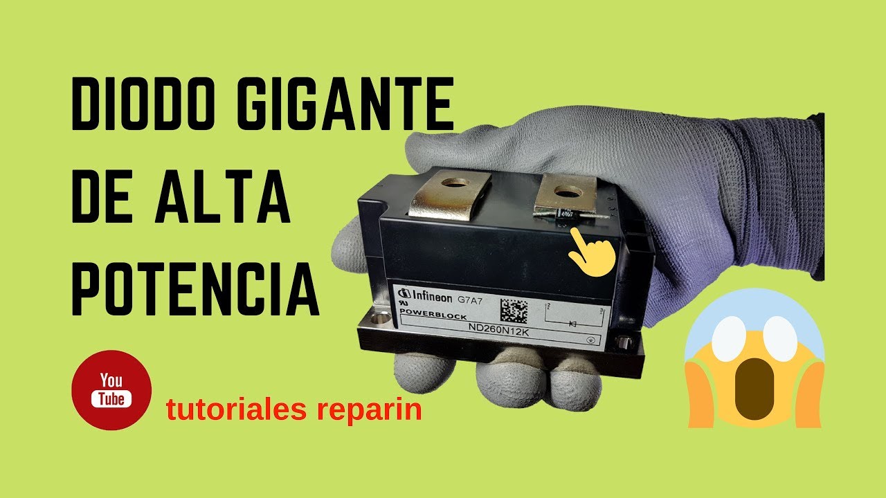 🔴 Data Sheet diodo semiconductor de potencia