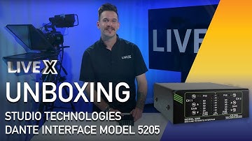Unboxing: Studio Technologies Dante Interface Model 5205
