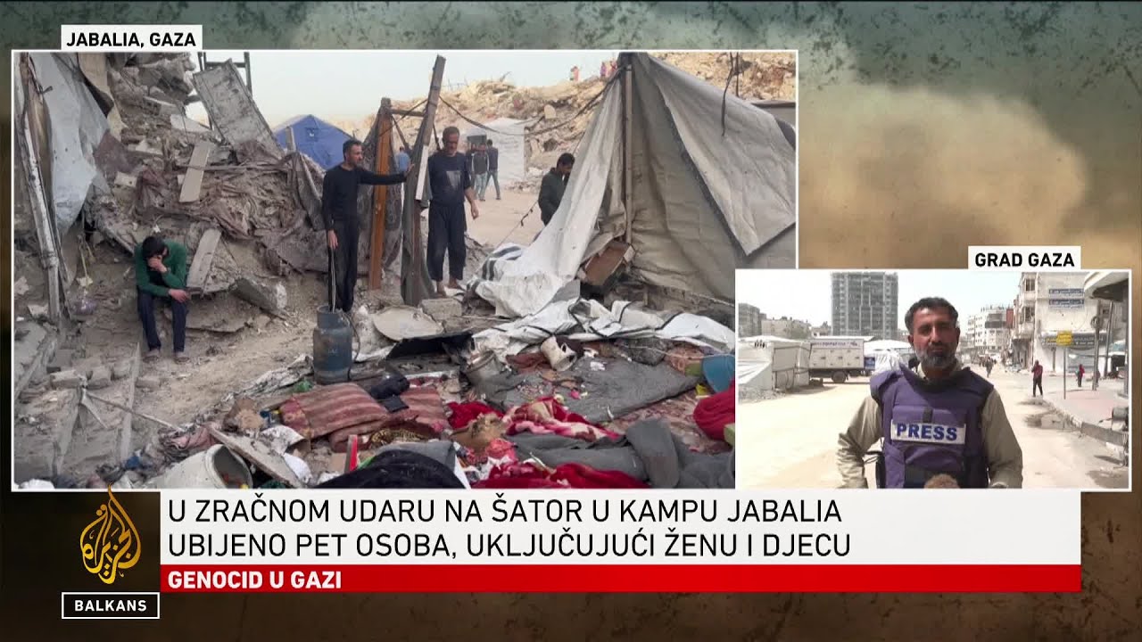 هجوم دامٍ على مخيم جباليا للاجئين