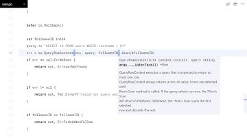 03 Building a Social Network with Golang: Following Users