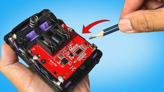 🔋Never buy drill batteries again!! How to repair a 18V battery that won't charge using a pencil