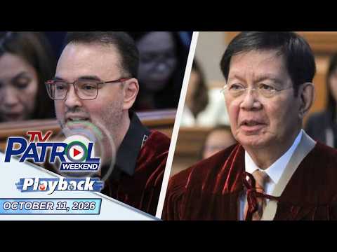 TV Patrol Weekend Playback | October 11, 2026
